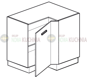 Campari stojąca narożna 70x90