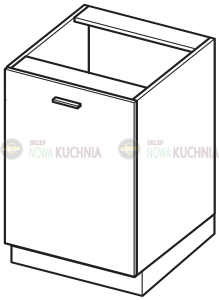 Blanka stojąca jednodrzwiowa 60cm