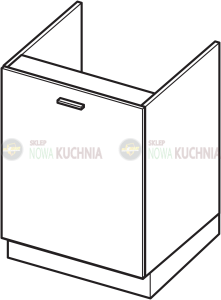 Lora stojąca zlewozmywakowa jednodrzwiowa 60cm