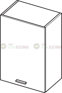 Lora wisząca jednodrzwiowa 30...60/72cm