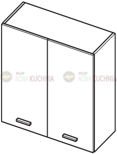 Lora wisząca dwudrzwiowa 60,80/72