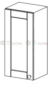 Lora wisząca z witrynką 30/94