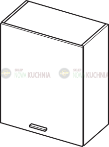 Lora wisząca jednodrzwiowa z ociekarką 60/72