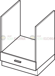 Lora stojąca do zabudowy piekarnika 45, 60cm