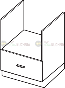 Lora stojąca do zabudowy piekarnika kompaktowego 60cm