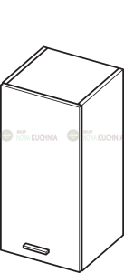 Blanka wisząca jednodrzwiowa W30/94