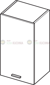 Blanka wisząca jednodrzwiowa W45/94  