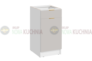 ecoModel D4/1 stojąca jednodrzwiowa z szufladą 40cm  