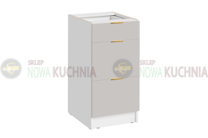 ecoModel PRO stojąca z 3 szufladami 40cm   