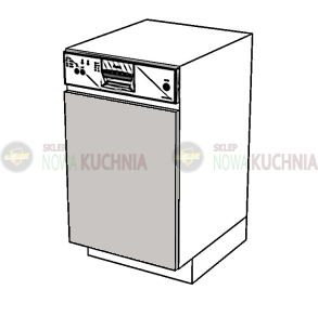 ecoModel FZ 45A front do zmywarki 45cm