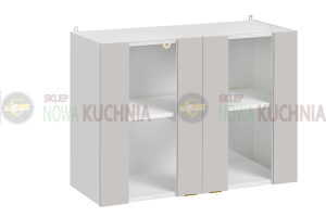 ecoModel PRO wisząca dwudrzwiowa z witrynkami 80cm  