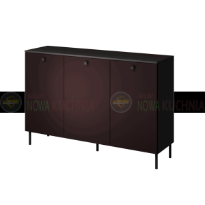 KISS Komoda Strukturalny Burgund K-KOM-3