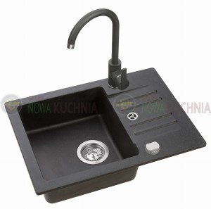Layman zlewozmywak granitowy 30 ciemny