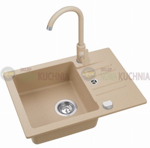 Layman zlewozmywak granitowy 30 beż