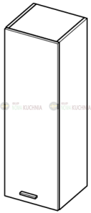 Italia wisząca jednodrzwiowa 45cm H108 