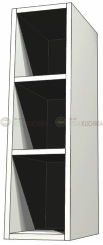 szafka wisząca otwarta 80cm Kamduo ML biały.png