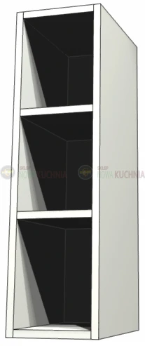 szafka wisząca otwarta 80cm Kamduo ML biały.png