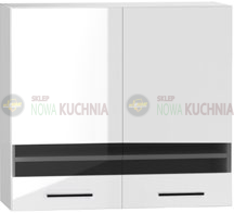 Zoya wisząca 2-drzwiowa z witryną 80cm
