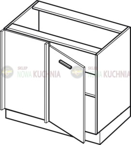 Campari stojąca narożna 110x65