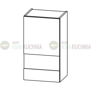 Kamset wisząca z witryną 40cm    