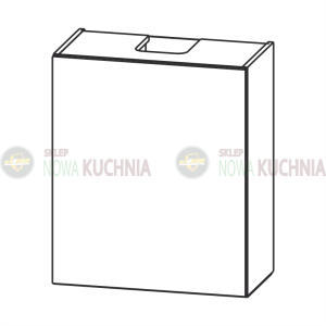 Kamset wisząca okapowa 60cm 