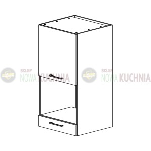 MONO M4 szafka kompaktowa nad zmywarkę, mat NWPKD45..60.1SS/71