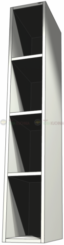 szafka wisząca otwarta 120cm Kamduo ML biała.png